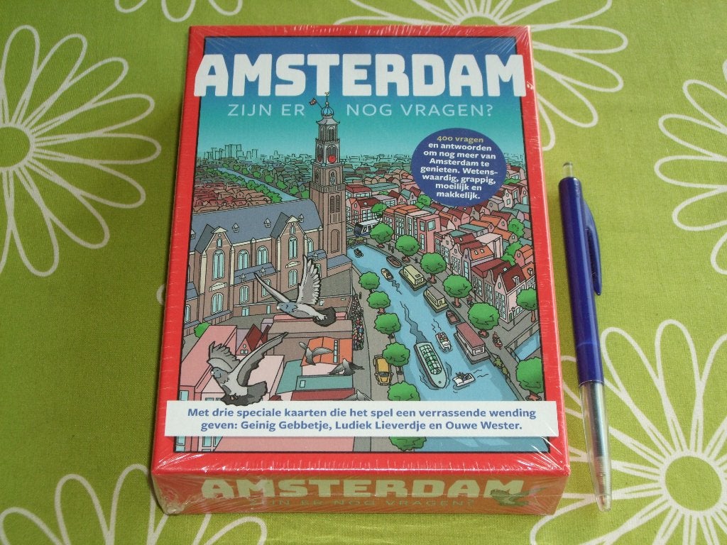 Nieuw in seal: Amsterdam - zijn er nog vragen?, Vijf spelers of meer, Ophalen of Verzenden, Nieuw