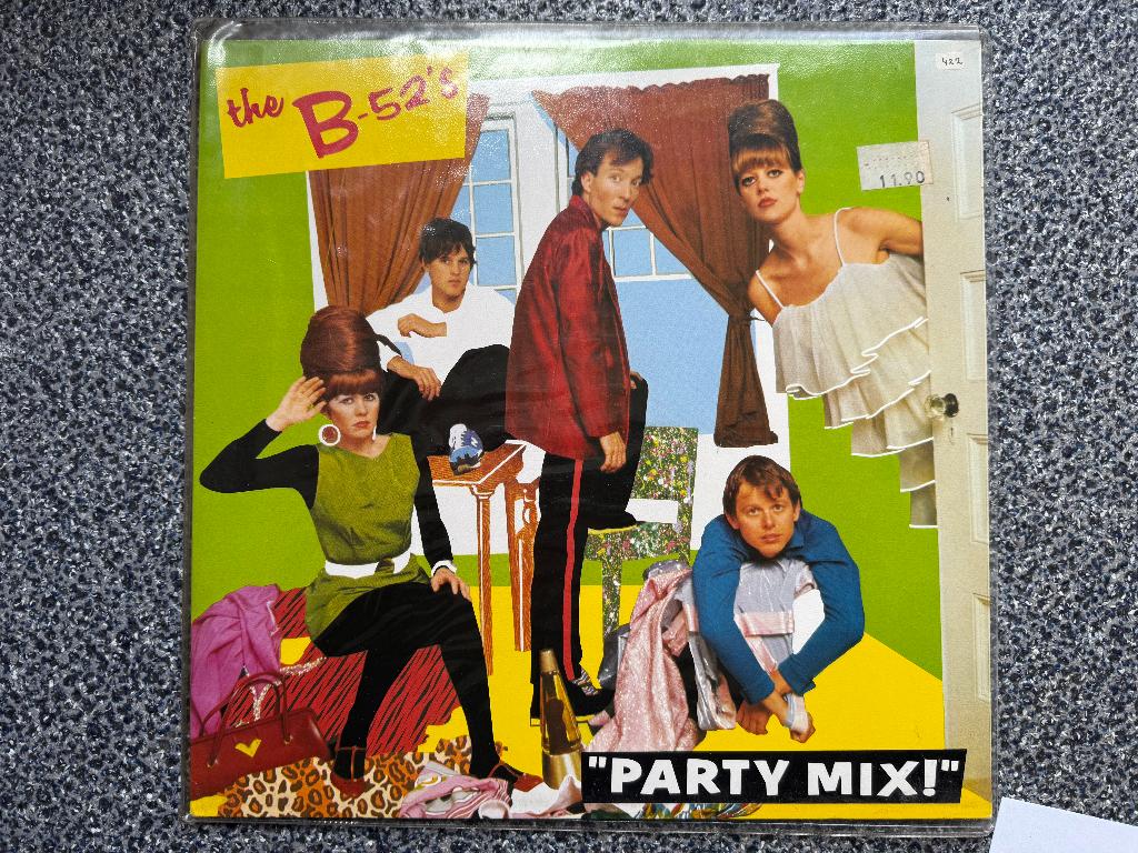 the b-52's + Adam and the ants, Beschermende buitenhoes, Ophalen of Verzenden, Zo goed als nieuw, 12 inch
