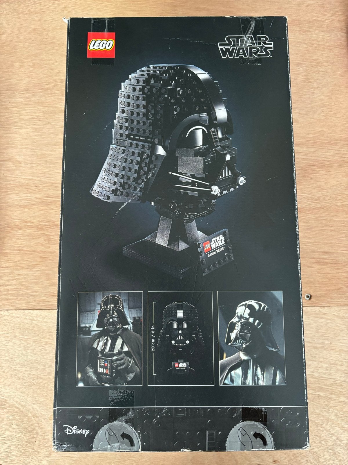 LEGO Star Wars Darth Vader Helm (75304) - 1x gebouwd, Ophalen, Zo goed als nieuw, Overige merken