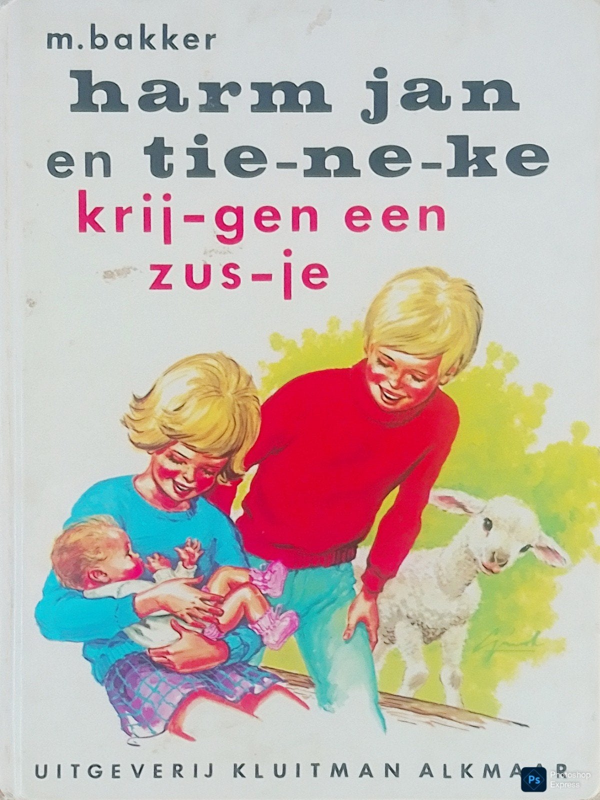 Harm Jan En Tie-ne-ke Krijg-gen Een Zus-je, Gelezen, Fictie algemeen, Ophalen of Verzenden, M. Bakker.