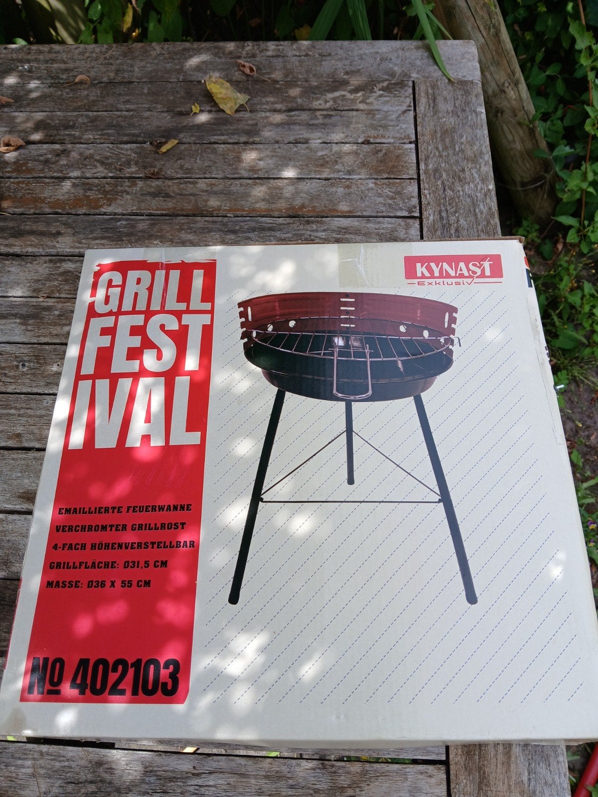 Festival bbq, Ophalen of Verzenden, Nieuw, Met accessoires