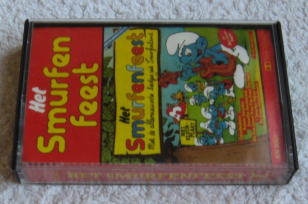 MC Smurfen Feest (niet getest) + reclame cd Smurfen Fun-Time, Ophalen of Verzenden, Gebruikt, Verschillende Smurfen, Overige typen