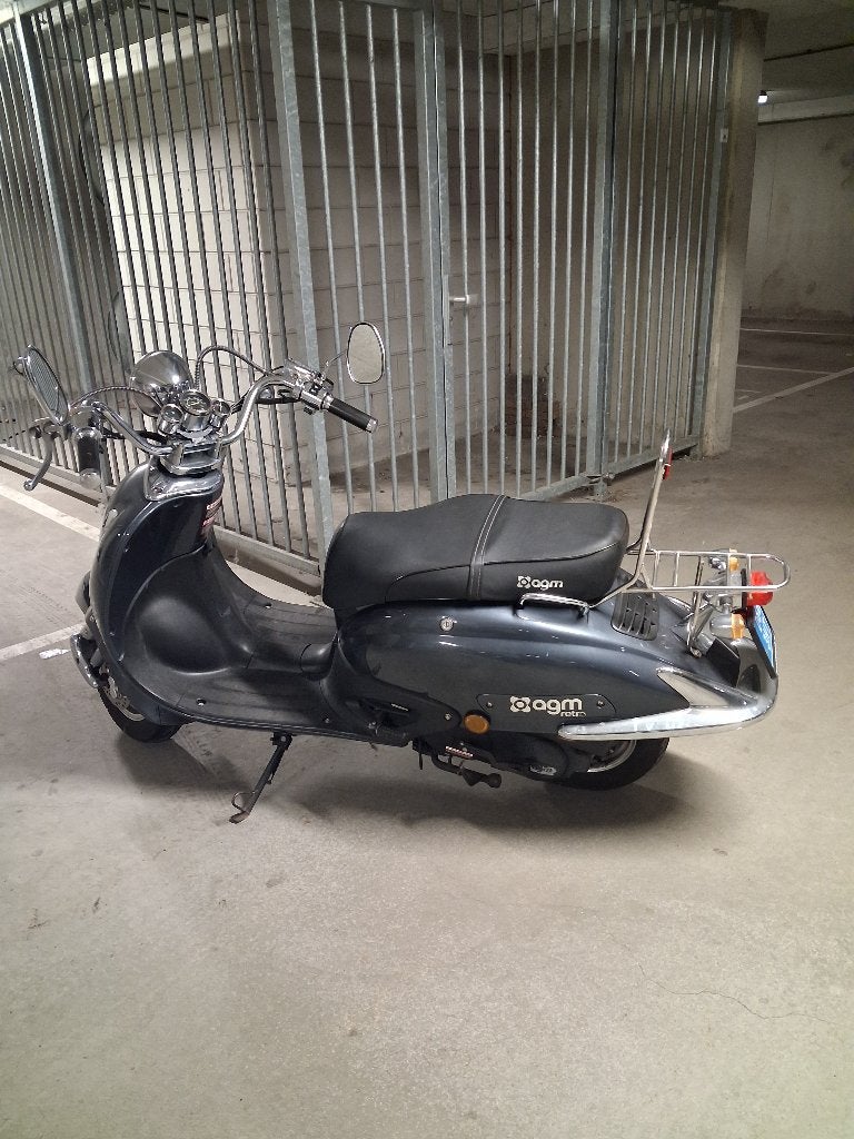 AGM Retro Scooter - Goed onderhouden, Gebruikt, Benzine, Ophalen, Overige merken