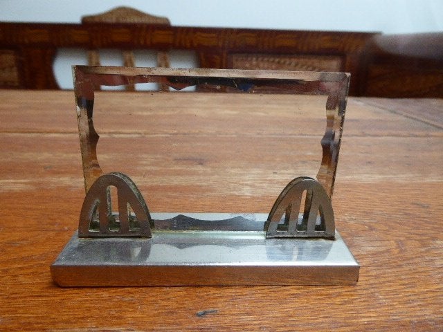 Art deco fotohouder, Ophalen of Verzenden