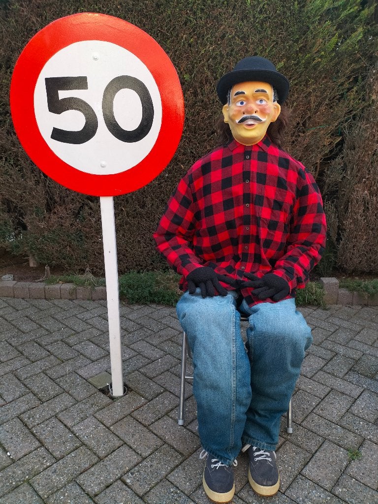 Uniek en grappig Abrahampop levensgroot netjes gekleed, Ophalen, Nieuw, Abraham of Sarah