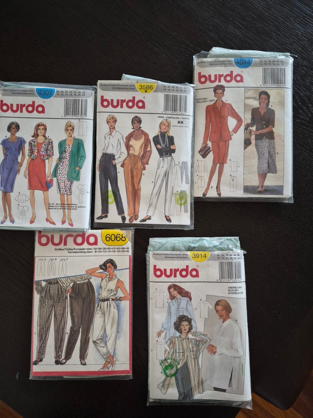 burda patronen broeken blouses jasje, Vrouw, Overige typen, Gebruikt, Burda