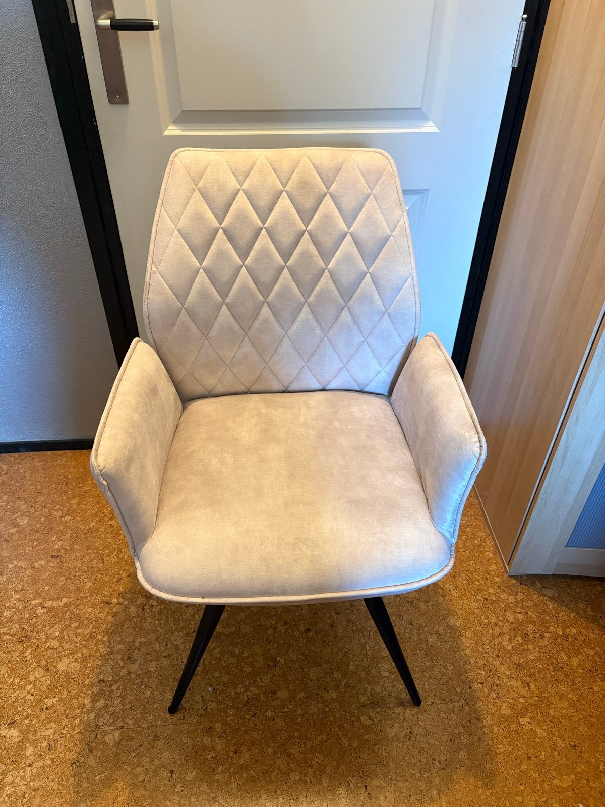 4x Eetkamerstoelen met armleuning - Diverse kleuren, Huis en Inrichting, Stoelen, Ophalen, Overige kleuren, Zo goed als nieuw