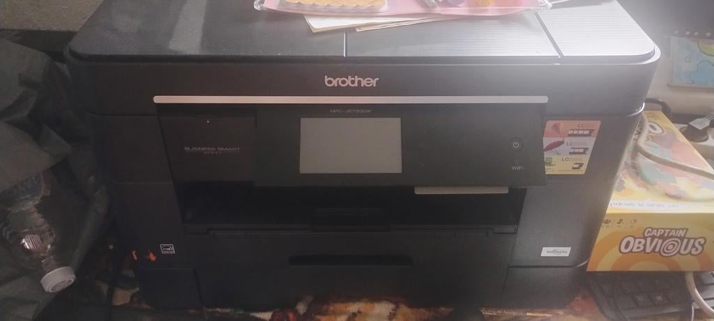 Brother printer, Computers en Software, Printers, Zo goed als nieuw, Printer, Inkjetprinter, Faxen, Kleur printen, Kopieren, Scannen