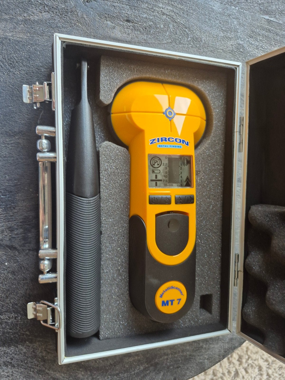 Zircon MT 7 Metaaldetector - Nieuw in Koffer, Ophalen, Nieuw, Overige merken