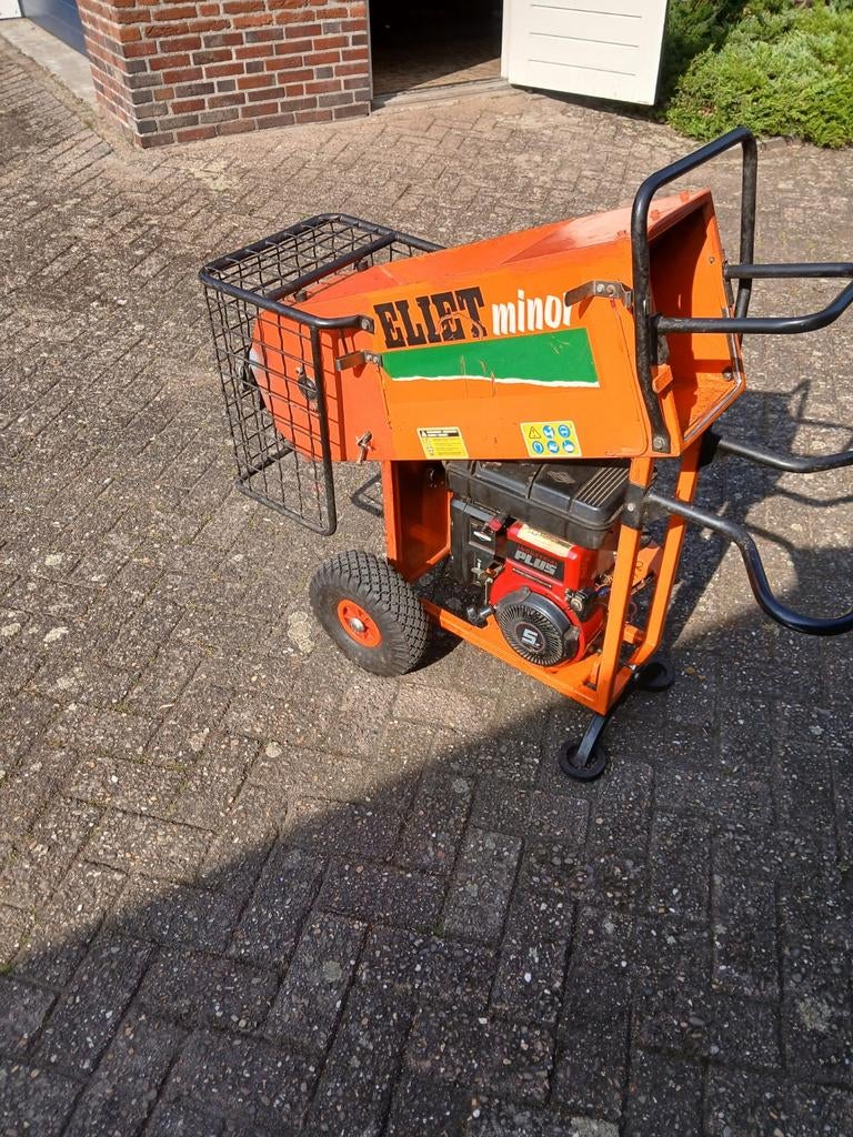 Eliet minor takken hakselaar, Tuin en Terras, Ophalen, Gebruikt, Benzine, Eliet