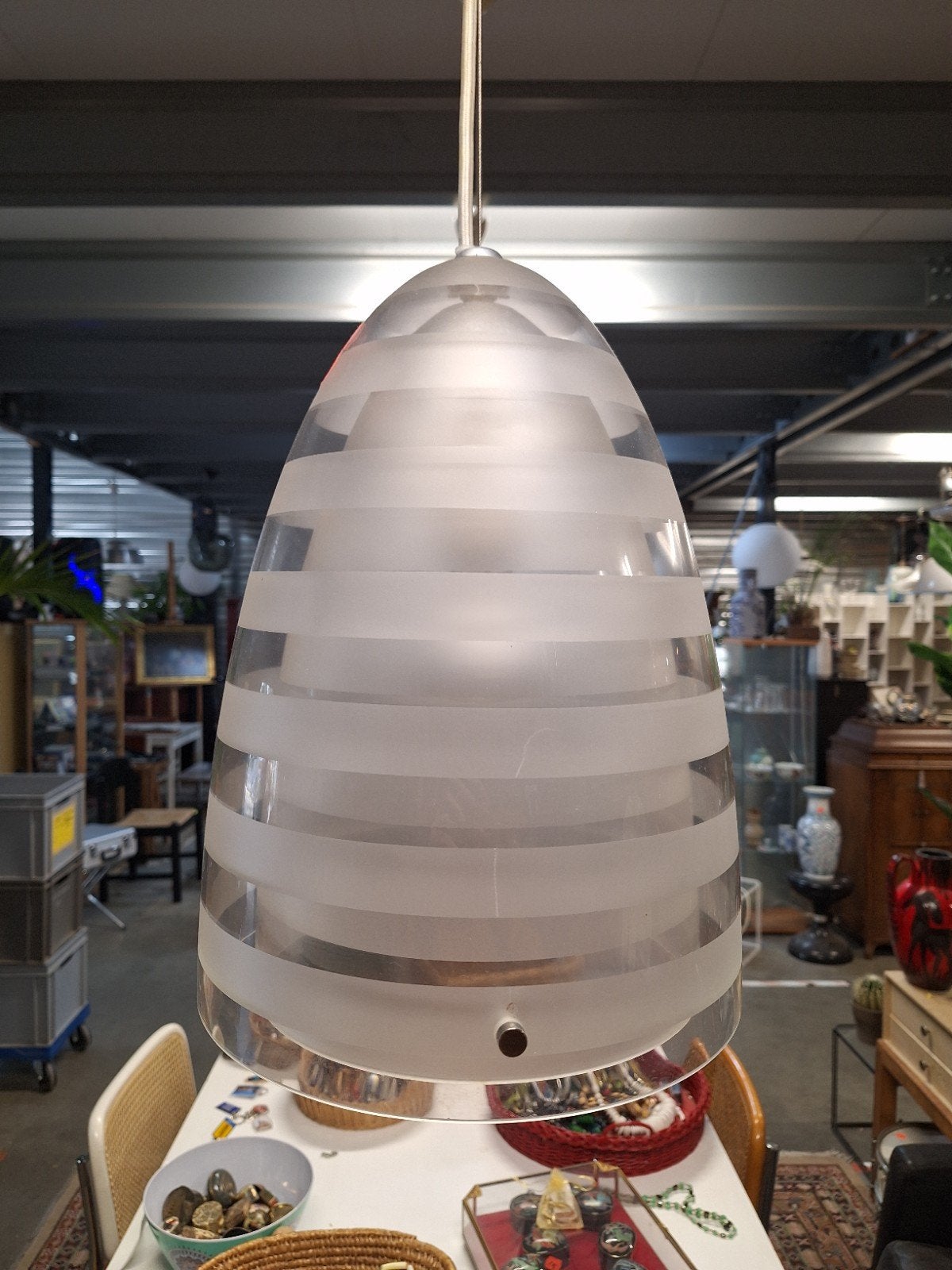 Set van 3 Poulsen Campbell hanglampen, Huis en Inrichting, Ophalen, Gebruikt, X, Modern, Design