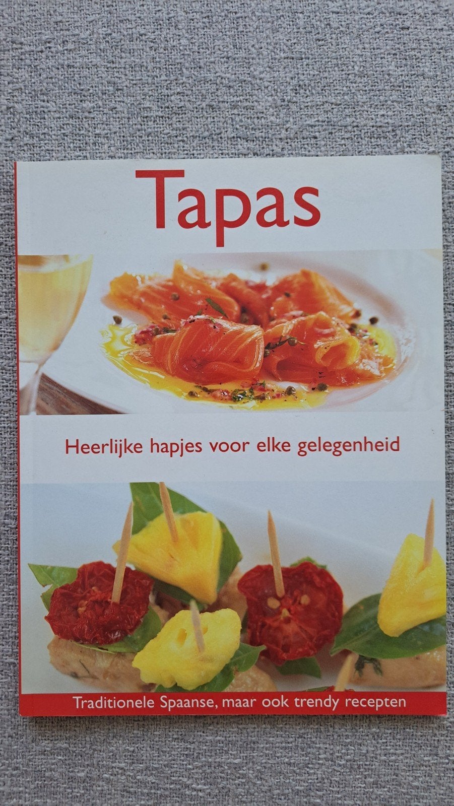 Tapas boek, Boeken, Ophalen of Verzenden, Zo goed als nieuw, Spanje, Tapas, Hapjes en Dim Sum