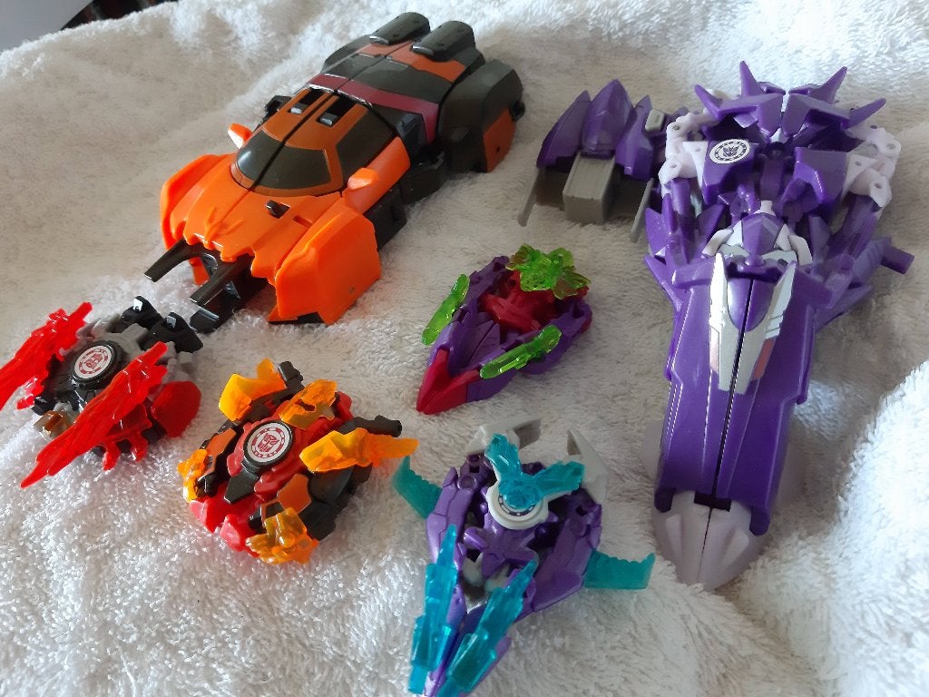 Transformers RID Minicon Deployer Drift en Fractal + minicon, Verzamelen, Transformers, Zo goed als nieuw, Overige generaties