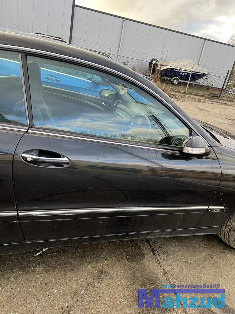 MERCEDES CLK W209 coupe Zwart C197 rechts deur 2002-2010, Gebruikt, Mercedes-Benz AG, Deur, Mercedes-Benz