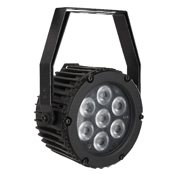 4x Compact Par 7 Tri MKII, Ophalen of Verzenden, Zo goed als nieuw, Licht, Kleur