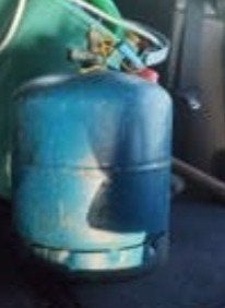 Gasfles (leeg) - Ideaal voor camping of BBQ, Ophalen, Gebruikt