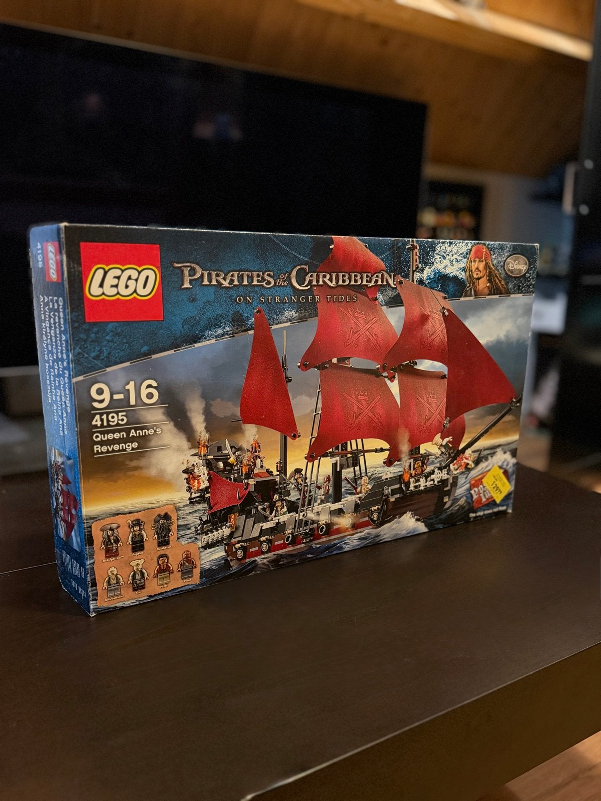 Lego 4195 Pirates of the Caribbean Queen Anne's Revenge DOOS, Kinderen en Baby's, Speelgoed | Duplo en Lego, Gebruikt, Lego, Overige typen