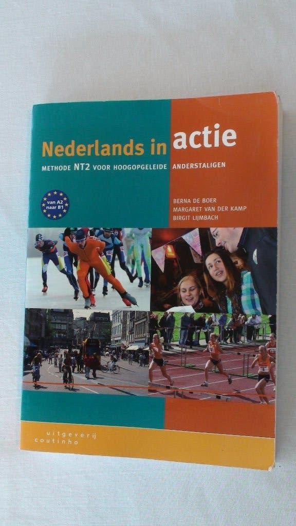 Nederlands in actie methode NT2 voor hoogopgeleide, Boeken, Niet van toepassing, NT2, Ophalen of Verzenden, Zo goed als nieuw