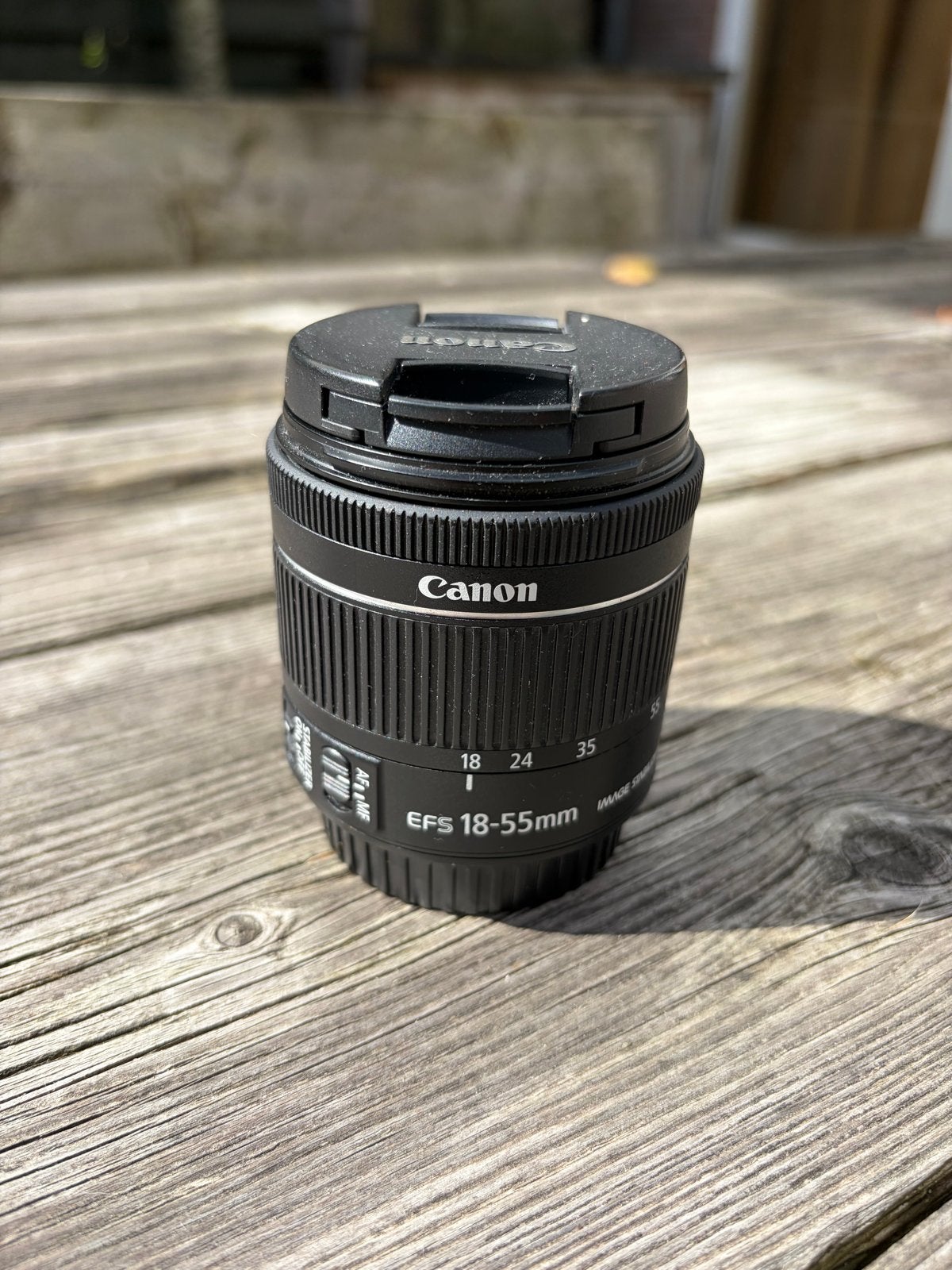 Canon EF-S 18-55mm f/4-5.6 IS STM lens, Audio, Tv en Foto, Fotografie | Lenzen en Objectieven, Canon, Autofocus, Ophalen of Verzenden