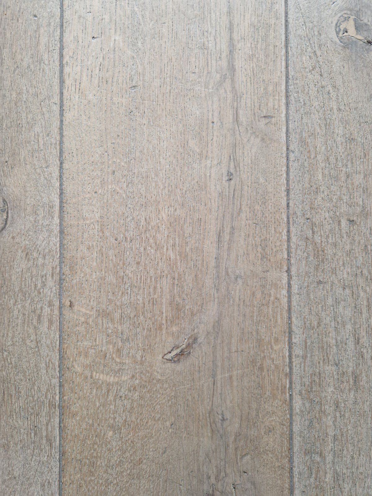 Amerikaans eiken white wash vloerdelen 40m², Ophalen, Gebruikt, Vloerdelen of -planken, 10 m² of meer