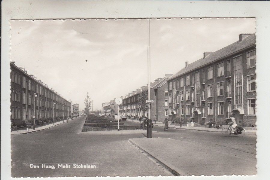 Den Haag, Melis Stokelaan, Verzamelen, Ansichtkaarten | Nederland, Ophalen of Verzenden, 1960 tot 1980, Ongelopen, Zuid-Holland