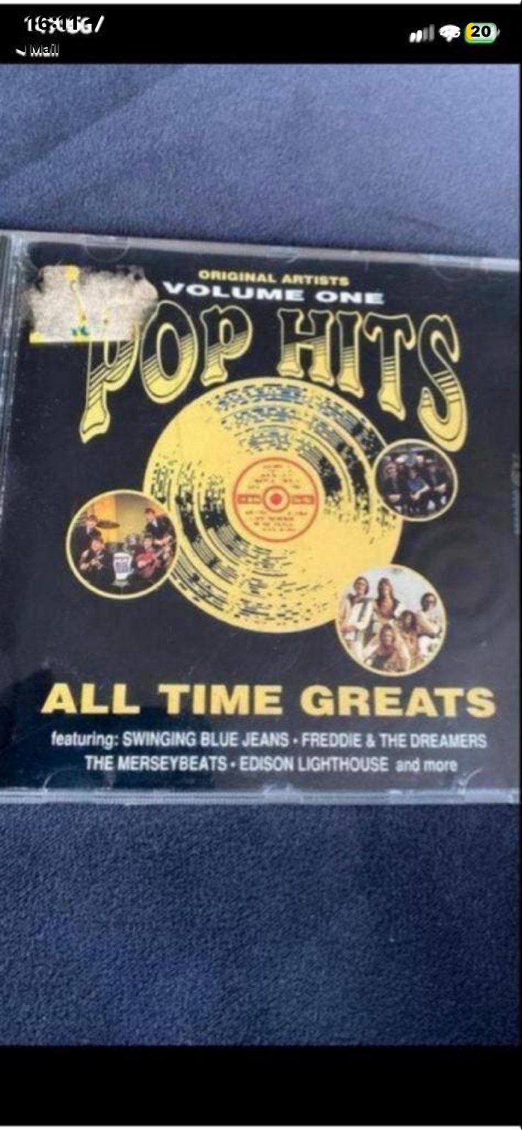 Pop Hits Volume One - All Time Greats CD, Gebruikt, Pop, Ophalen of Verzenden, Verzamelalbum