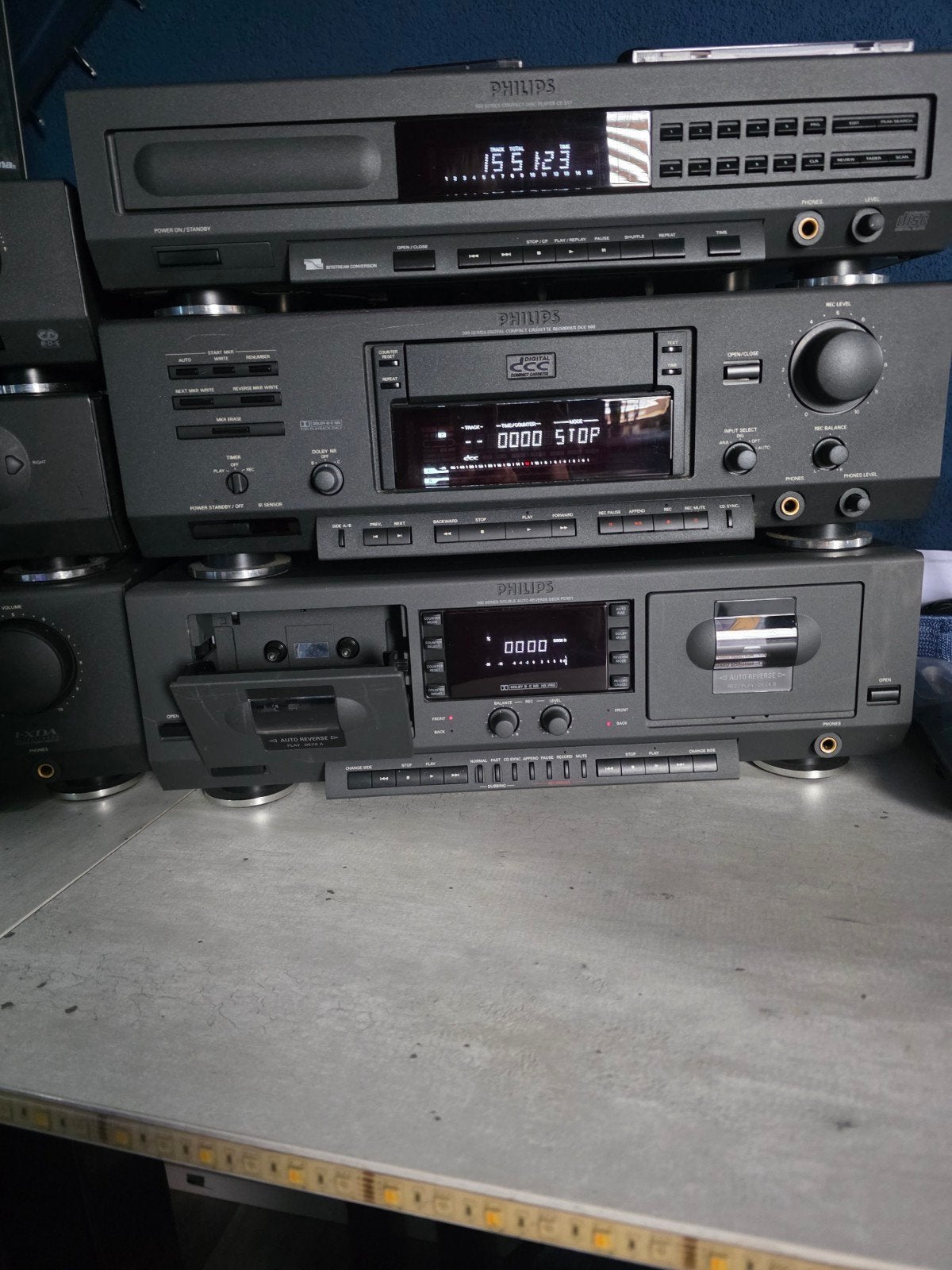 Complete Philips 900 serie set met boxen, Ophalen, Zo goed als nieuw, Overige merken