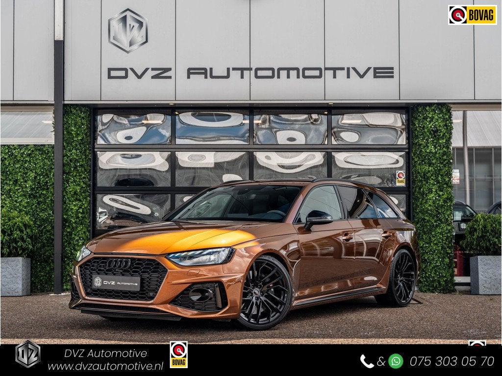 Audi RS4 2.9 TFSI 450PK Quattro | RS Dynamic | B&O Sound | S, Auto's, Audi, Bedrijf, Te koop, RS4, 4x4, ABS, Airbags, Airconditioning
