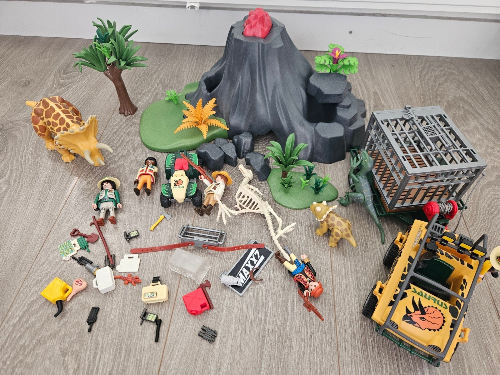PLAYMOBIL Dinosaurus Vulkaan Eiland Set, Ophalen