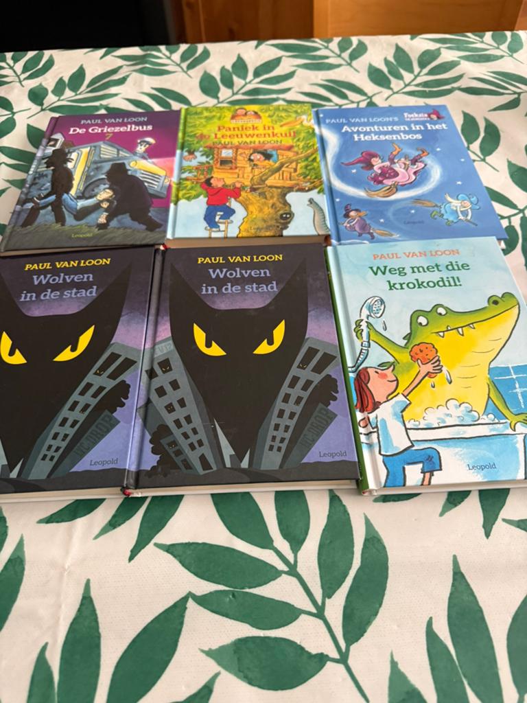 Diverse Paul van Loon leesboeken, Ophalen, Zo goed als nieuw, Fictie algemeen