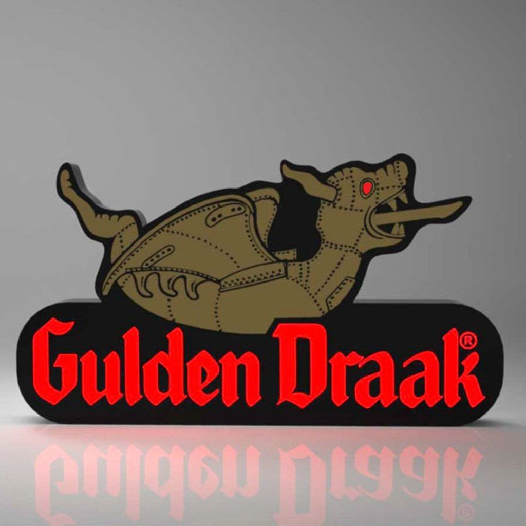 Gulden Draak Led Lichtreclame / Lichtbak, Verzamelen, Ophalen of Verzenden, Nieuw, Overige typen, Overige merken