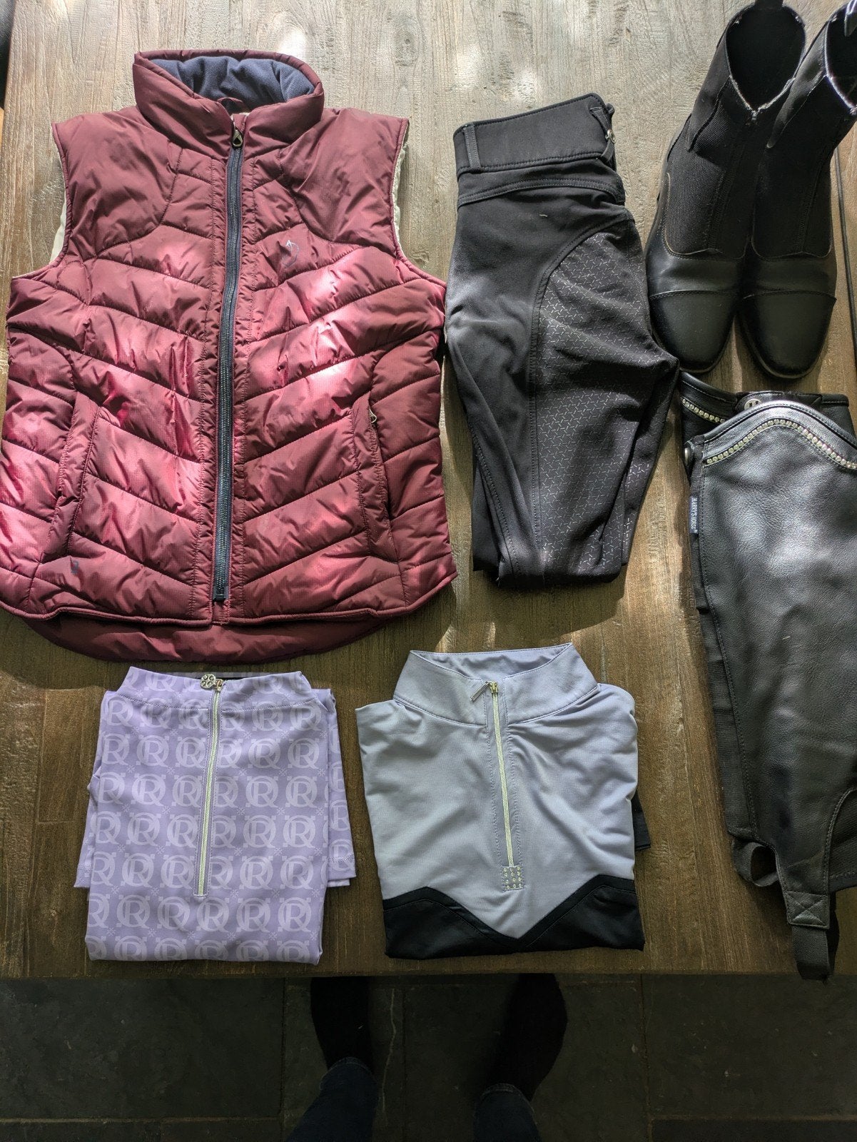 Set paardrijkleding, Dieren en Toebehoren, Ophalen of Verzenden, Zo goed als nieuw, Dressuur, Bovenkleding
