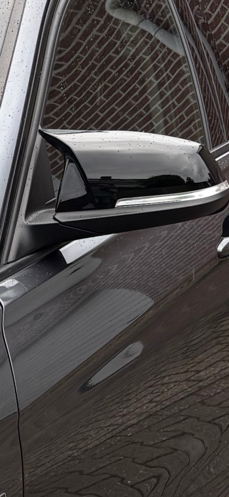 M3 Look spiegelkappen voor een BMW F30., Ophalen