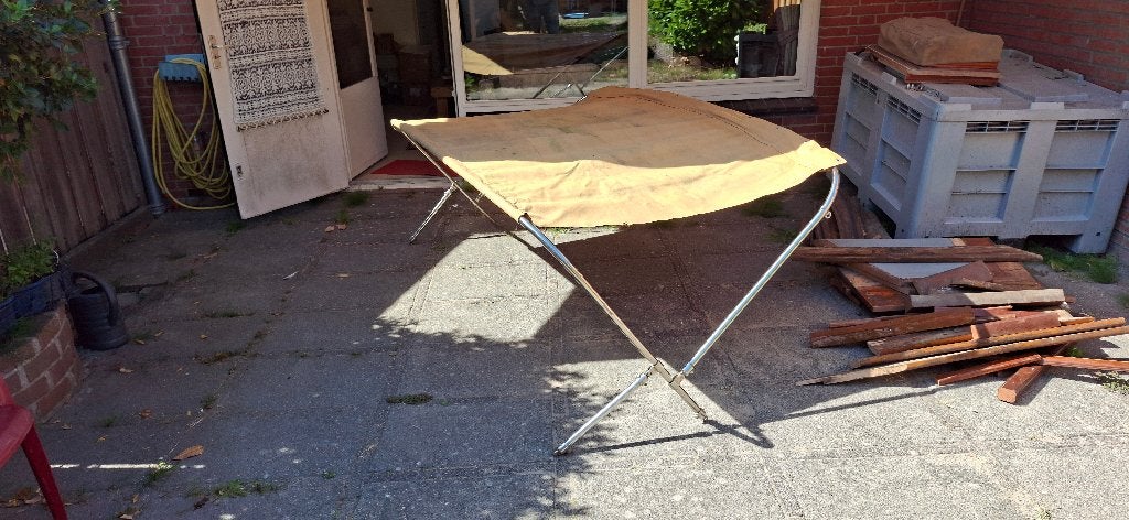 scheeps tent zonnescherm, Ophalen, Gebruikt, -, -