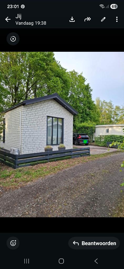 chalet, Caravans en Kamperen, Ophalen, Gebruikt