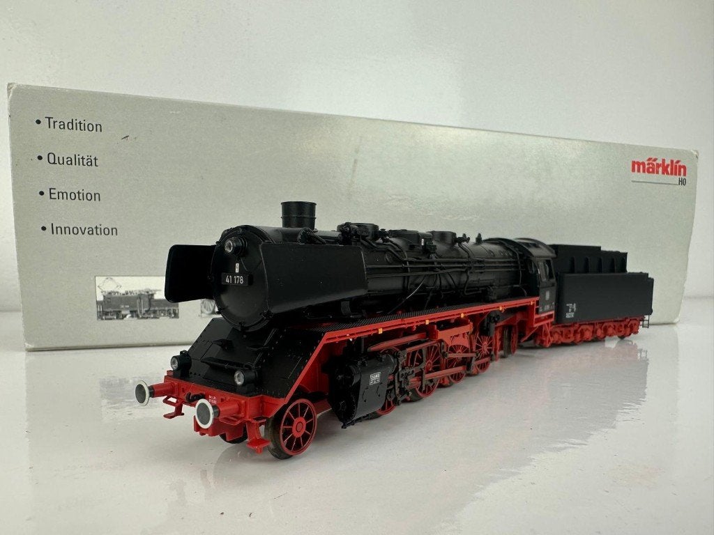 Märklin 37923 - Stoomlocomotief - BR 41 DB - MFX + en Sound, Wisselstroom, Locomotief, -, -