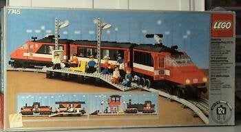 Lego:High-Speed City Express Passenger Train 7745, Gebruikt, Compleet, Lego, Ophalen of Verzenden