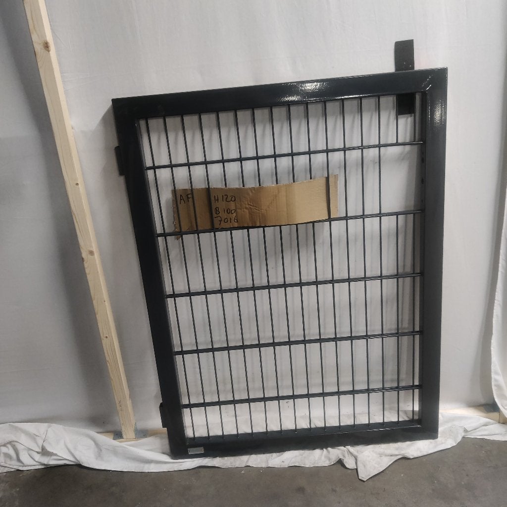 Poort 120cm hoog - 100cm breed Grijs opruiming, Tuin en Terras, Ophalen, 100 tot 150 cm, Nieuw, Draaipoort