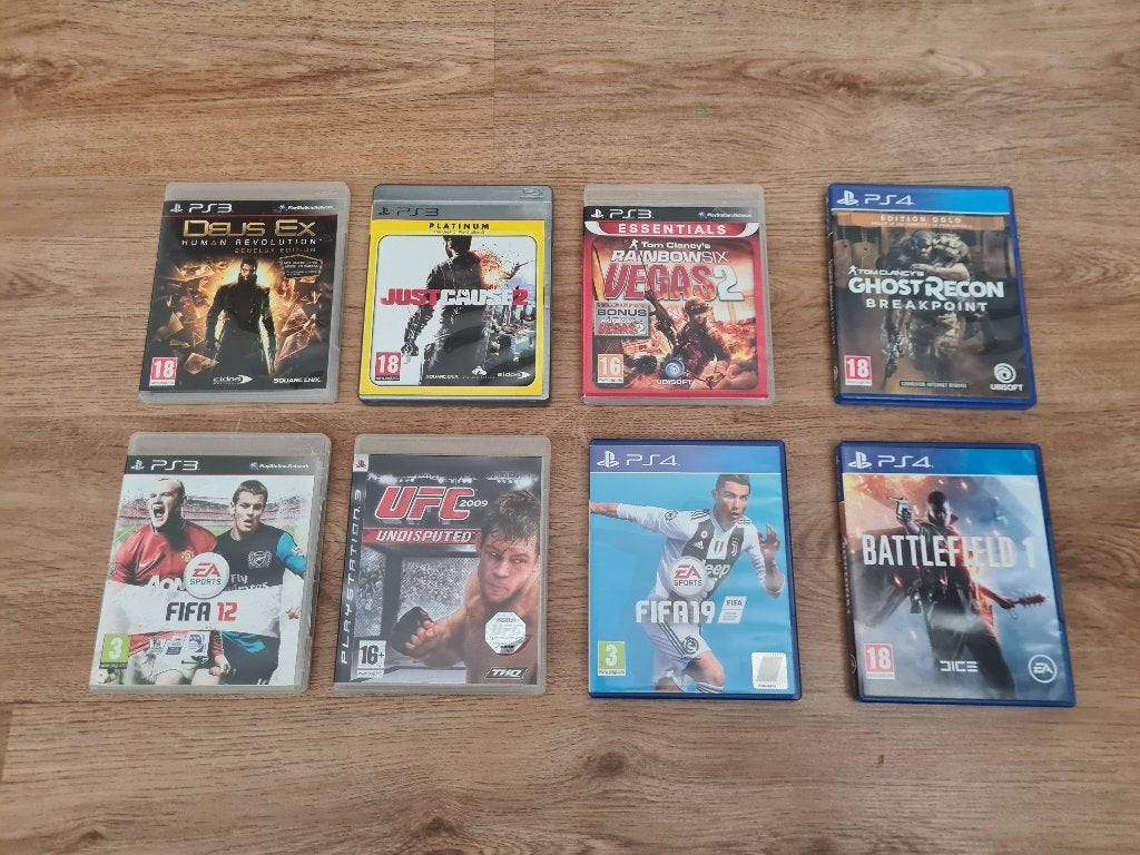 PS3 + PS4 Bundel | 20 euro, Ophalen, Online, Gebruikt, Vanaf 18 jaar