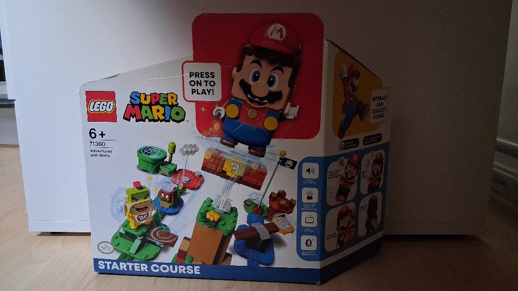 LEGO Super Mario starter set, Overige thema's, Lego, Ophalen of Verzenden, Zo goed als nieuw