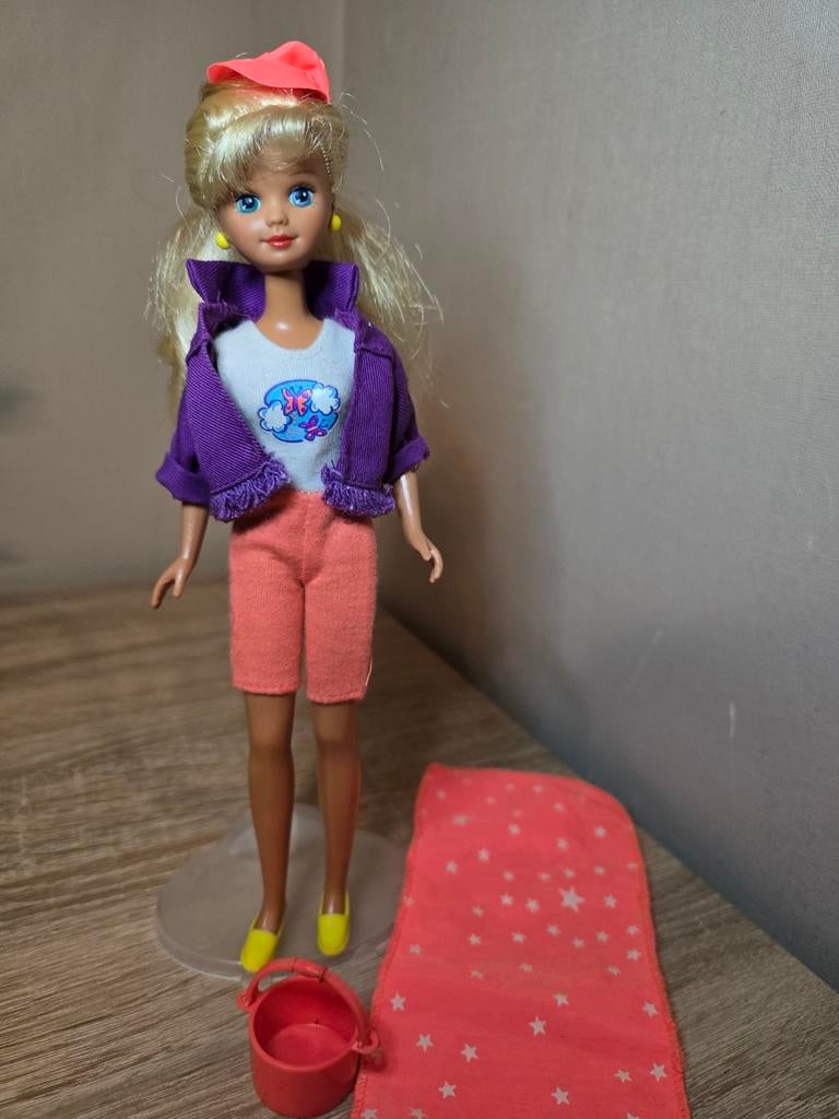 Barbie Skipper Camp - vintage Mattel, Ophalen of Verzenden, Gebruikt, Pop