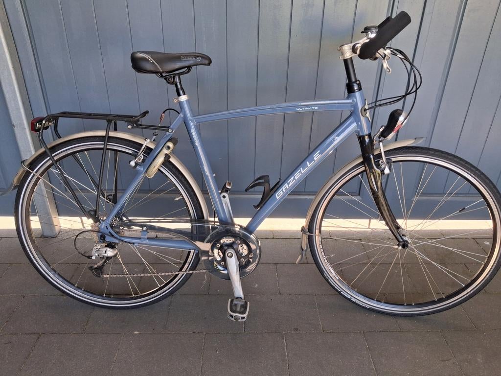 Gazelle Ultimate fiets - Maat 57, Gebruikt, Velgrem, Versnellingen, Ophalen of Verzenden
