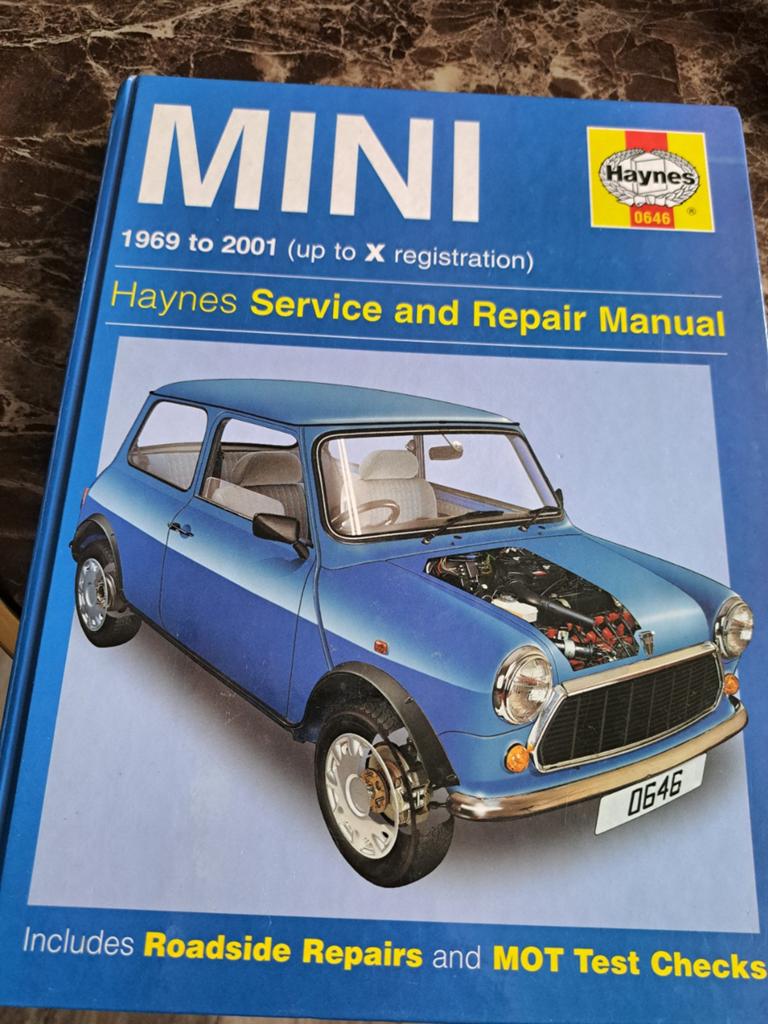 Haynes Mini Service en Reparatie Handboek (1969-2001), Ophalen of Verzenden, Gelezen, Overige merken, Haynes