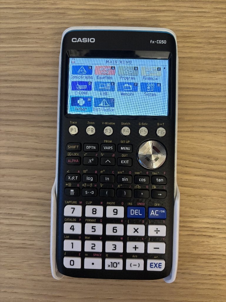 Casio fx-CG50 Grafische rekenmachine, Ophalen of Verzenden, Grafische rekenmachine, Zo goed als nieuw