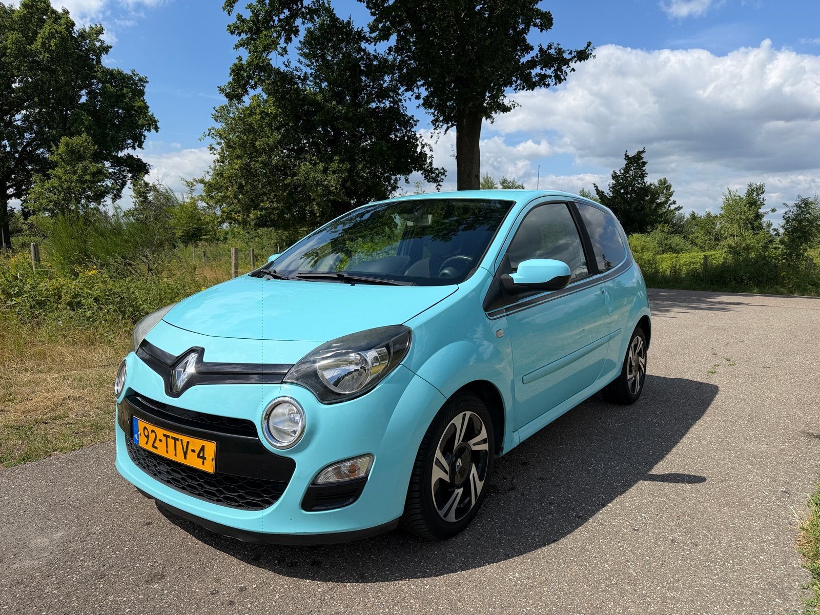 Renault Twingo 1.2 16V 2012 Blauw, Voorwielaandrijving, 839 kg, Twingo, 74 pk