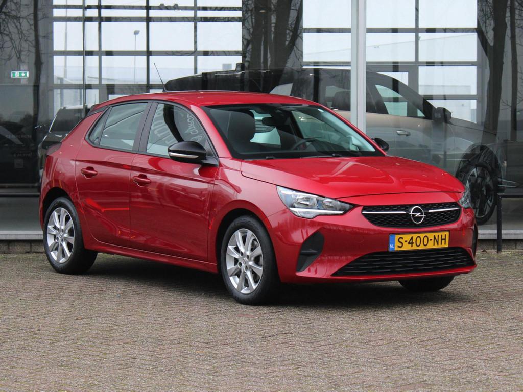 Opel Corsa 1.2T 100 EDITION AIRCO/CRUISECONTROL/APPLE&ANDROI, Voorwielaandrijving, Gebruikt, 49 €/maand, Handgeschakeld