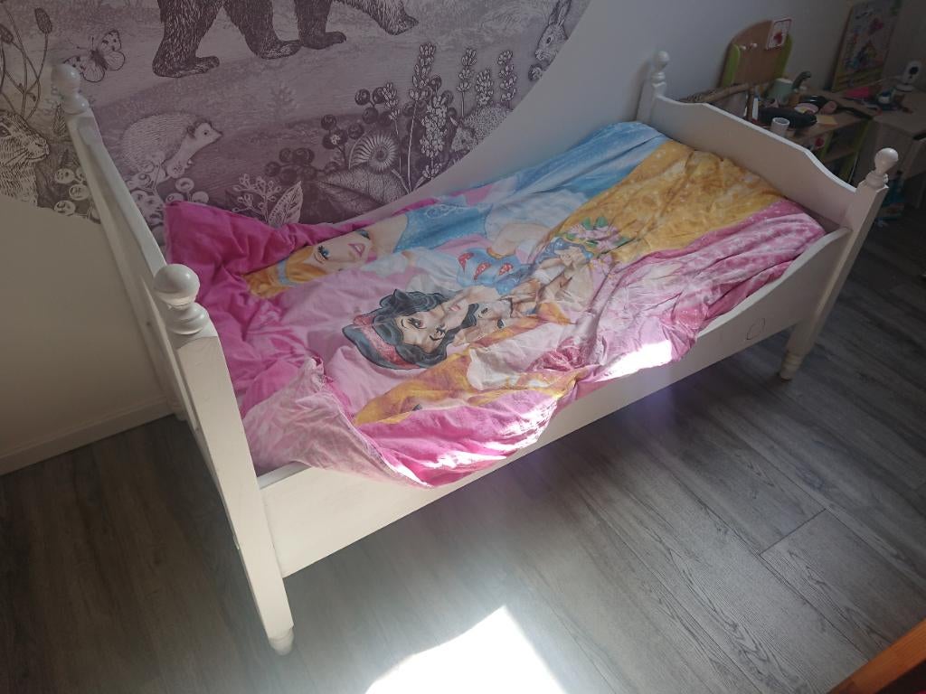 Peuterbedje, Ophalen, Gebruikt, 70 tot 85 cm, 140 tot 160 cm