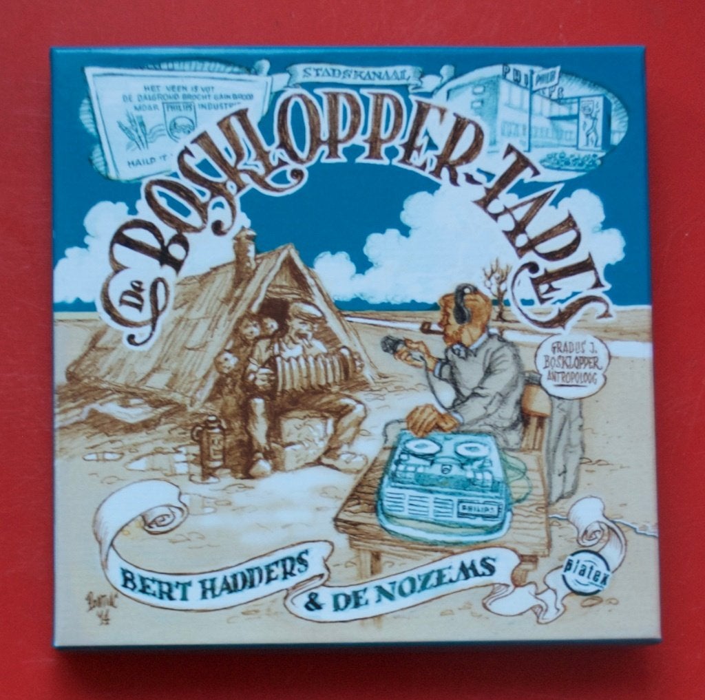 cd Bert Hadders & De nozems De Borgklopper tapes Zundapp, Ophalen of Verzenden, Gebruikt, Levenslied of Smartlap, Album