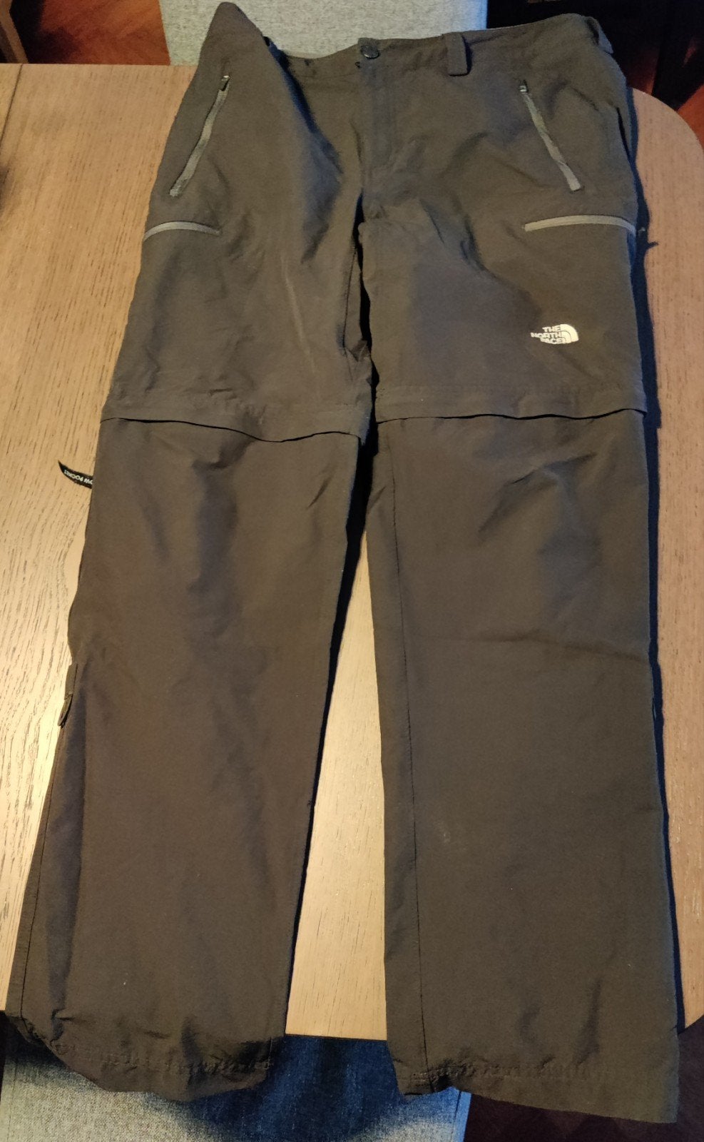 The North Face afritsbroek met 'stow pocket', Zwart, Overige maten, Ophalen of Verzenden, Gedragen