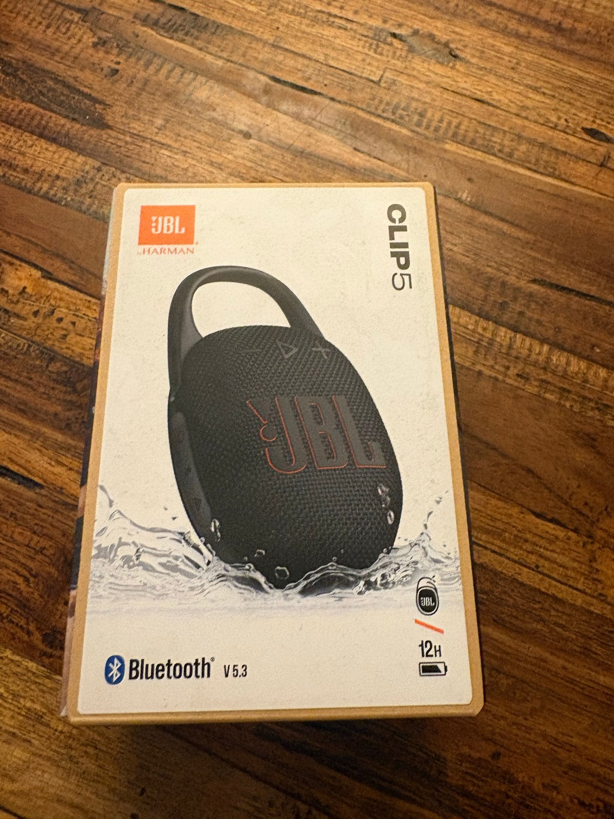 JBL Clip 5 Bluetooth Speaker - Nieuw in doos, Audio, Tv en Foto, Luidsprekers, JBL, Overige typen, Ophalen of Verzenden, Ossenkamppad 25